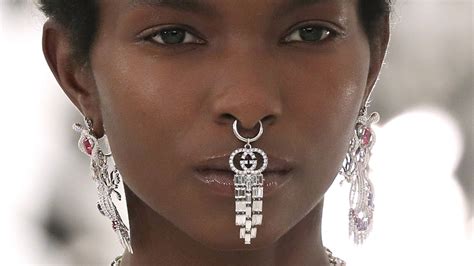 gucci septum piercing|Facial Codes .